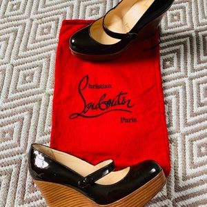 Christian Louboutin Mallorca Mary Jane Wedges